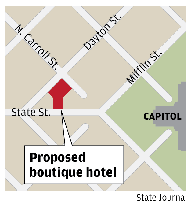 Proposed boutique hotel